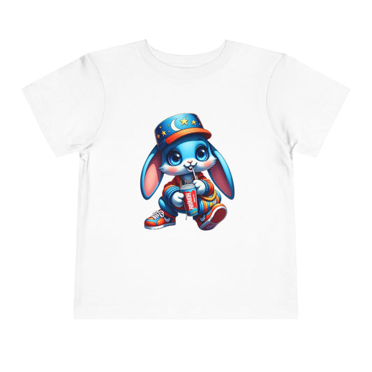 Blue Bunny T-shirt with Soda