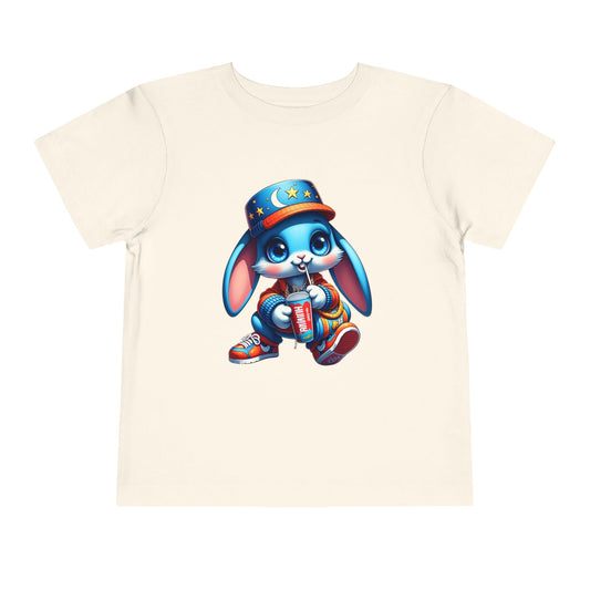 Blue Bunny T-shirt with Soda